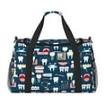 thumbnail image 1 of Easygdp Dental Bolsa de Gimnasio, Bolsa de Viaje Duffel, Bolsa de Fin de Semana con Compartimentos, Bolsa de Mano para Noche, 1 of 7