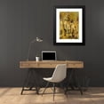 thumbnail image 4 of Ludovico Tommasi 18x24 Black Modern Framed Museum Art Print Titled - Rest in the Pine Forest, 4 of 5