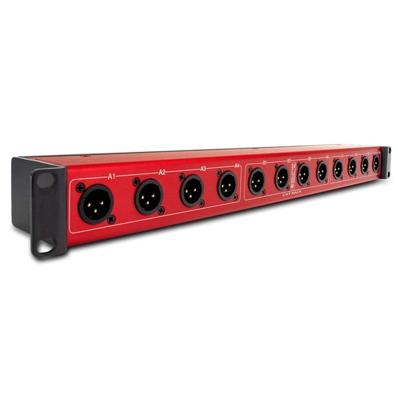 Stage Box Sound Tools CAT Rack macho a macho, XLR, montaje en rack