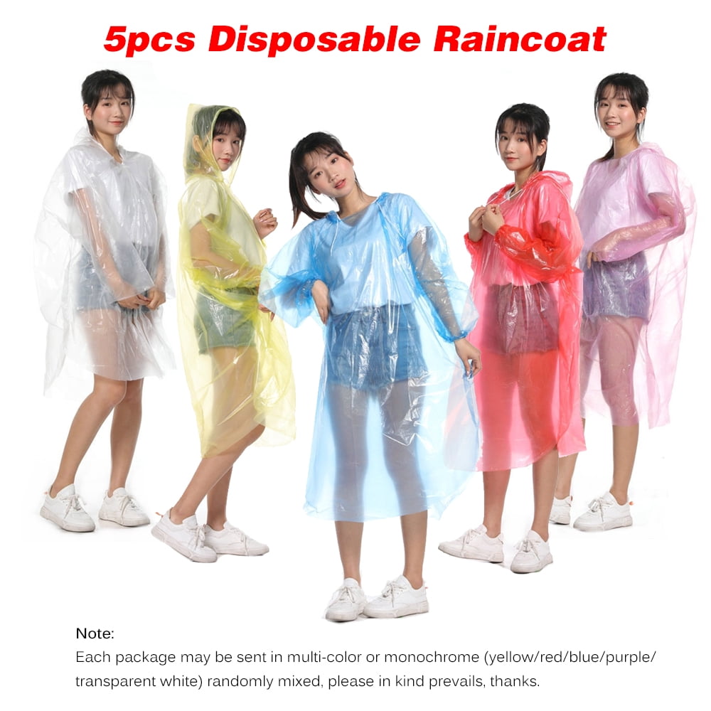 Head Cap Disposable Hooded Raincoats 