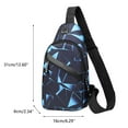 thumbnail image 3 of GEZHEN Korean Version Chest Bag Men's Fashion Camouflage Messenger Cloth Leisure Canvas Small Backpack Double Layer USB Interface New Year's Shoulder Crossbody Oxford Casual, 3 of 3