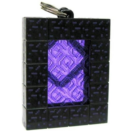 Ucc Distributing Minecraft Hangers Series 2 Nether Portal 3 Keychain Walmart Com Walmart Com