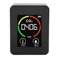 thumbnail image 3 of Air Monitor, TVOC Sensor Auto Alarm CO2 Detector Clear Display 400-5000ppm For Office, 3 of 8