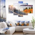 thumbnail image 1 of Yellow Beach Forest in Carpathians - Landscape Photography Canvas Print, 1 of 3
