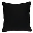 thumbnail image 7 of Parkland Collection Transitional Interlocking Black 20" x 20" Pillow, 7 of 7