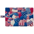 thumbnail image 4 of PKQWTM Easter Eggs With American Flag Horizontal Usa Flag Book Cover Book Protector Book Sleeve Book Pouch Book Bag 6x9 inch, 4 of 4