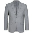 thumbnail image 2 of Mens Suits Solid Two Piece Classic Fit 2 Button Notch Lapel Business Dress Suit for Men, 2 of 8