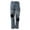 Blue, variant on Bmisegm Denim Elastic Waist Trousers Button Jeans Hole High Pants Pocket Loose Women Pants Y2K Jeans for Women Blue S