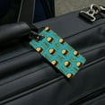 thumbnail image 5 of Hamburger and French Fries Pattern Luggage ID Tags Suitcase Carry-On Cards - Set of 2, 5 of 6