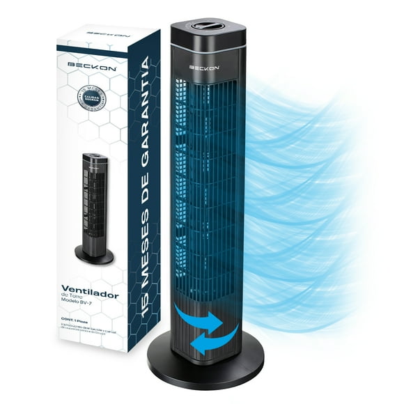 Ventilador de torre 74cm de alto Beckon Silencioso