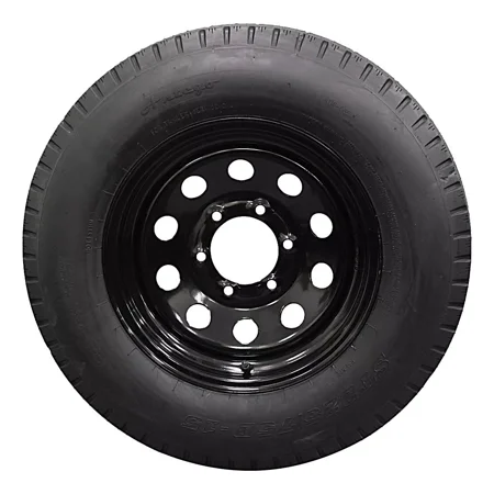 (Set of 4) Antego Tire and Wheel 225/75D15 Trailer Tire – Reinforced 8-Ply-Ply Design, 15.0-Inch Rim – Built for Long-Distance Hauling & Stability | A15604520096208ST22575D15-B4