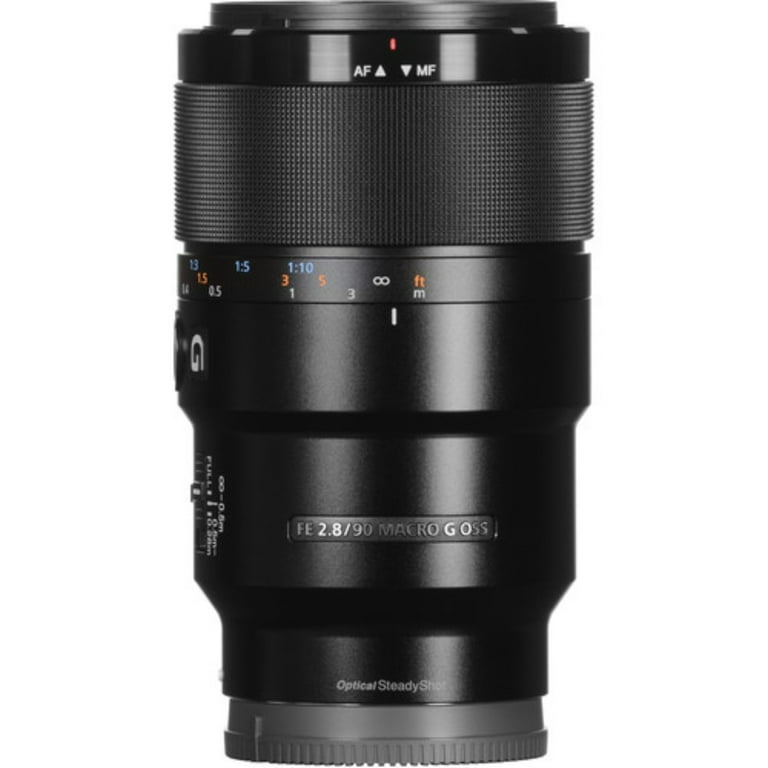Sony FE 90mm f/2.8 Macro G OSS Lens - International Model