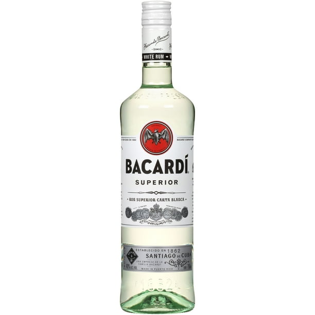 Bacardi Superior White Rum, 750 mL - Walmart.com - Walmart.com