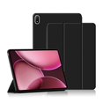 thumbnail image 5 of For Oppo Pad 4 Pro Case PU Leather TPU Back Trifold Stand Tablet Cover - Grey, 5 of 5