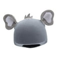 thumbnail image 2 of yotijay Ski Helmet Cover Accessories Funny Lovely Winter Sports Snowboarding Warm Birthday Gift Versatile Practical Helmet Decoration Gray, 2 of 8