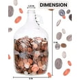 thumbnail image 2 of Tarro de vidrio para monedas Skywin Swear Jar para adultos con boca ancha, 2 of 7