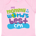 thumbnail image 4 of Inktastic Cpa Mom Quote Boys or Girls Baby Bodysuit, 4 of 5