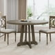thumbnail image 4 of ChaoLink Mesa redonda grande de madera de 47 pulgadas, mesa circular moderna para cocina para 4-6 personas, mesa casual para comedor y café, 4 of 7