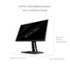 thumbnail image 5 of ViewSonic VP2468a Monitor IPS 1080p de 24 pulgadas con ergonomía avanzada, 100% sRGB Rec 709, LUT 3D de 14 bits, cuidado de la vista, USB C de 65 W, RJ45, HDMI, DP Daisy Chain para el hogar y la ofici, 5 of 5