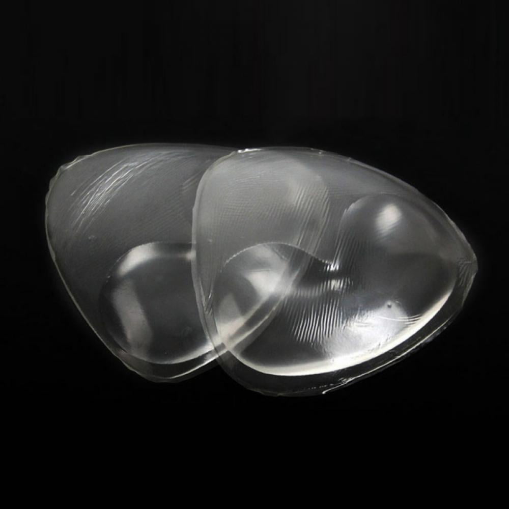 GEOOT Silicone Bra Inserts Bust Enhancers, Clear Gel Push Up