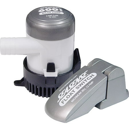 - SeaSense 600 GPH Bilge Pump and Float Switch Combo