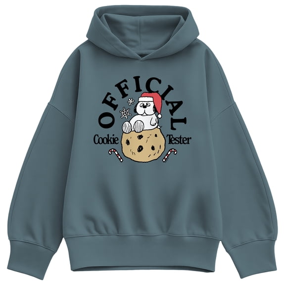 Peanuts - Official Cookie Tester Olaf Women's Oversized Fleece Hoodie Sweatshirt