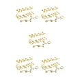 thumbnail image 2 of xinxixnxx Boucles d'Oreilles en Acier Inoxydable à la Mode 17 Pcs Bijoux Nez Anneaux Or 5Ensemble, 2 of 6