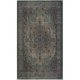 thumbnail image 2 of Safavieh Artisan Rug Collection Boho, Medallion, Vintage Power Loomed Grey/Fuchsia Oriental Area Rug, 5'1" x 7'6", 2 of 4