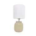 thumbnail image 1 of Lámpara De Mesa Noche Elegante De Cerámica Moderna blanco Grande, 1 of 8