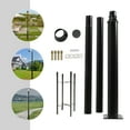 thumbnail image 3 of 3M Street Light Pole Street Lamp Post Split Street Lamp Post for Outdoor Street for Streets, Yards, Parking Lots 114+76mm, 3 of 9