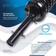 thumbnail image 5 of Detroit Axle - Front Struts for 1999-2005 Volkswagen Jetta 1998-2010 Beetle 1999-2006 Golf Complete 2 Struts w/Coil Spring 2000 2001 2002 2003 2004 Replacement Ready Struts Assembly, 5 of 8