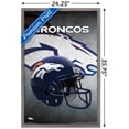 thumbnail image 3 of NFL Denver Broncos - Helmet 16 Wall Poster, 22.375" x 34", Framed, 3 of 5