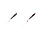 thumbnail image 4 of Cateissary Raspador de pintura al óleo Mezcla multiusos Herramienta de pintura de plástico antideslizante Paleta de dentado Rascadores para E4 2Conjunto, 4 of 6