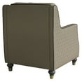 thumbnail image 5 of ACME House Marchese Sloped Arm Tufted Accent Chair in Tan, 5 of 10