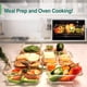 thumbnail image 4 of Contenedor de Alimentos Urban Green Paquete de 2 de 1475ml con Tapa de Bambú, 4 of 7