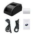 Bisofice Desktop 58mm Thermal Receipt Printer Wired Barcode Printer USB ...