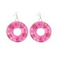 thumbnail image 4 of WILLBEST Aretes Mujer Plata Anillos De Natación Pendientes De Verano Para Mujer Accesorios De Joyería Colgantes Exagerados, 4 of 6