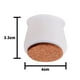 thumbnail image 2 of 8 fundas de silicona para patas de silla con almohadillas de fieltro, protectores de suelo elásticos para superficies resbaladizas, protectores de muebles antideslizantes de seguridad, 2 of 6