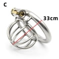 thumbnail image 1 of Chastity Cage Men Metal Sissy Lockable Chastity Belt Male Bondage Bdsm Cock Cage Penis Rings Adults Couple Sex Toys For Man, 1 of 5
