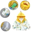thumbnail image 3 of MXIEZI 1-7 Years Boys Girls Hoodies Dinosaur Toddler Boys Jacket Kids Long Sleeve Hooded Shirts Sweatshirts, 3 of 9