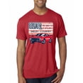 thumbnail image 2 of Wild Bobby Ford Shelby Vintage USA Country Plate Men Premium Tri Blend Tee, 2 of 6