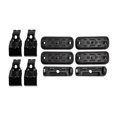 thumbnail image 2 of Rhino-Rack USA Roof Rack Mounting Kit Hardware DK512 For Rhino Rack 2500 Two Bar Roof Rack Systems; With Four Santoprene Pads/Four Black Metal Clamps, 2 of 2