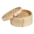 thumbnail image 3 of Joyce Chen 2-Tier Bamboo Steamer Baskets, 12-Inch, 3 of 5