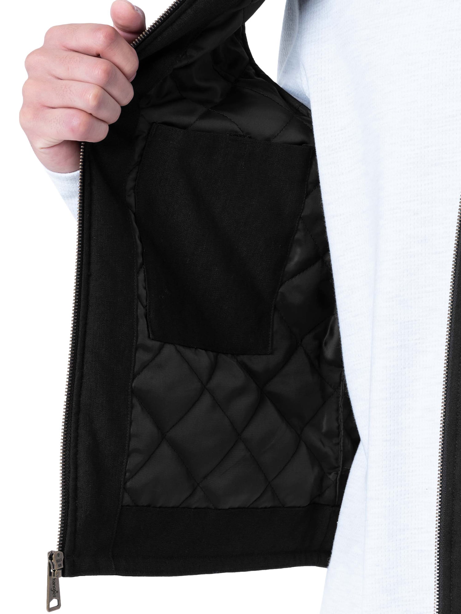Wrangler Workwear Men's Quilted Lined Vest