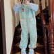 thumbnail image 4 of Sanrio Hanyodon-Pijama de felpa para mujer, ropa de dormir cálida y gruesa, conjuntos de pijama para otoño e invierno, novedad, 4 of 4