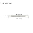 thumbnail image 2 of Uxcell Spring Bar Pins 18mm x 1.5mm Double Fringe 316 Stainless Steel Watch Band Pins Replacement 2Pcs, 2 of 3