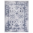 thumbnail image 2 of SAFAVIEH Adirondack Wyatt Traditional Distressed Area Rug, Ivory/Navy, 10' x 14' - X-Large - Transitional Modern Design, Ivory & Navy, Ideal for Living Room, Bedroom, Dining Space, 2 of 15