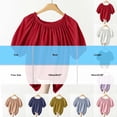thumbnail image 3 of Ruimatai Womens Off Shoulder Puff Sleeve Blouse Casual Loose Fit Nylon Spandex Tops for Daily Wear Vacation Party, 3 of 5