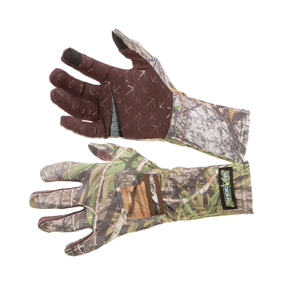 Shocker Turkey Hunting Gloves, One Size Fits Most, Mossy Oak Obsession Camo, Unisex