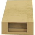 thumbnail image 4 of Ekena Millwork 5"W x 6"D x 6"H Imperial Rough Cedar Woodgrain TimberThane Knee Brace, Primed, 4 of 6